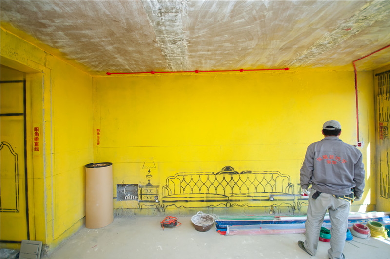 施工場(chǎng)景(圖1)